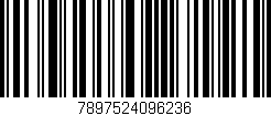 Código de barras (EAN, GTIN, SKU, ISBN): '7897524096236'