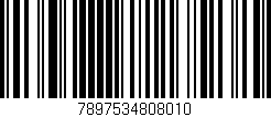 Código de barras (EAN, GTIN, SKU, ISBN): '7897534808010'