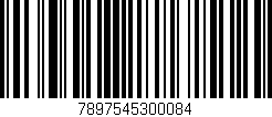 Código de barras (EAN, GTIN, SKU, ISBN): '7897545300084'