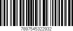 Código de barras (EAN, GTIN, SKU, ISBN): '7897545322932'