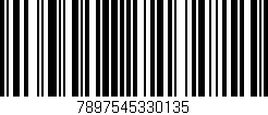 Código de barras (EAN, GTIN, SKU, ISBN): '7897545330135'