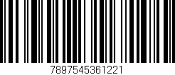 Código de barras (EAN, GTIN, SKU, ISBN): '7897545361221'
