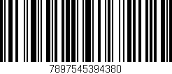 Código de barras (EAN, GTIN, SKU, ISBN): '7897545394380'