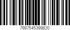 Código de barras (EAN, GTIN, SKU, ISBN): '7897545399620'