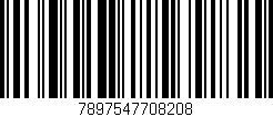 Código de barras (EAN, GTIN, SKU, ISBN): '7897547708208'
