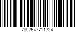 Código de barras (EAN, GTIN, SKU, ISBN): '7897547711734'