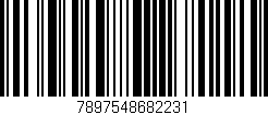 Código de barras (EAN, GTIN, SKU, ISBN): '7897548682231'