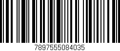 Código de barras (EAN, GTIN, SKU, ISBN): '7897555084035'
