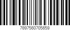 Código de barras (EAN, GTIN, SKU, ISBN): '7897560705659'