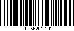 Código de barras (EAN, GTIN, SKU, ISBN): '7897562810382'