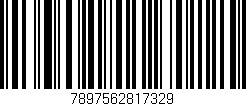 Código de barras (EAN, GTIN, SKU, ISBN): '7897562817329'