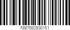 Código de barras (EAN, GTIN, SKU, ISBN): '7897562830151'
