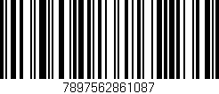 Código de barras (EAN, GTIN, SKU, ISBN): '7897562861087'