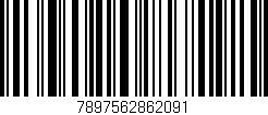 Código de barras (EAN, GTIN, SKU, ISBN): '7897562862091'