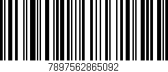 Código de barras (EAN, GTIN, SKU, ISBN): '7897562865092'