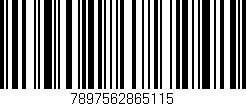 Código de barras (EAN, GTIN, SKU, ISBN): '7897562865115'