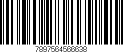 Código de barras (EAN, GTIN, SKU, ISBN): '7897564566638'