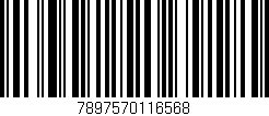 Código de barras (EAN, GTIN, SKU, ISBN): '7897570116568'