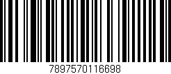 Código de barras (EAN, GTIN, SKU, ISBN): '7897570116698'