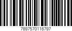 Código de barras (EAN, GTIN, SKU, ISBN): '7897570116797'