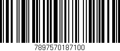 Código de barras (EAN, GTIN, SKU, ISBN): '7897570187100'