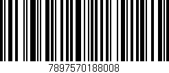 Código de barras (EAN, GTIN, SKU, ISBN): '7897570188008'