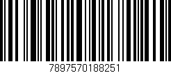 Código de barras (EAN, GTIN, SKU, ISBN): '7897570188251'