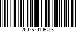 Código de barras (EAN, GTIN, SKU, ISBN): '7897570195495'