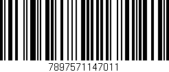 Código de barras (EAN, GTIN, SKU, ISBN): '7897571147011'
