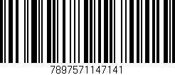 Código de barras (EAN, GTIN, SKU, ISBN): '7897571147141'