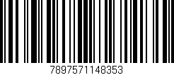 Código de barras (EAN, GTIN, SKU, ISBN): '7897571148353'