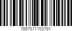 Código de barras (EAN, GTIN, SKU, ISBN): '7897571153791'