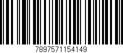 Código de barras (EAN, GTIN, SKU, ISBN): '7897571154149'
