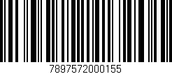 Código de barras (EAN, GTIN, SKU, ISBN): '7897572000155'