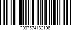 Código de barras (EAN, GTIN, SKU, ISBN): '7897574162196'
