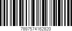 Código de barras (EAN, GTIN, SKU, ISBN): '7897574162820'