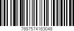Código de barras (EAN, GTIN, SKU, ISBN): '7897574163049'