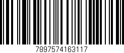 Código de barras (EAN, GTIN, SKU, ISBN): '7897574163117'