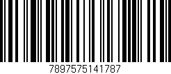 Código de barras (EAN, GTIN, SKU, ISBN): '7897575141787'