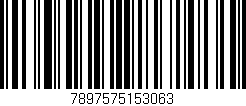 Código de barras (EAN, GTIN, SKU, ISBN): '7897575153063'