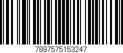Código de barras (EAN, GTIN, SKU, ISBN): '7897575153247'