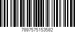Código de barras (EAN, GTIN, SKU, ISBN): '7897575153582'