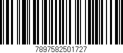 Código de barras (EAN, GTIN, SKU, ISBN): '7897582501727'