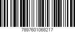 Código de barras (EAN, GTIN, SKU, ISBN): '7897601068217'