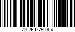 Código de barras (EAN, GTIN, SKU, ISBN): '7897607750604'
