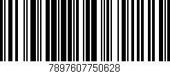 Código de barras (EAN, GTIN, SKU, ISBN): '7897607750628'