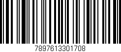 Código de barras (EAN, GTIN, SKU, ISBN): '7897613301708'