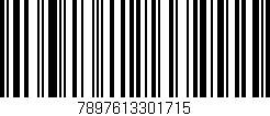 Código de barras (EAN, GTIN, SKU, ISBN): '7897613301715'