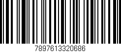 Código de barras (EAN, GTIN, SKU, ISBN): '7897613320686'