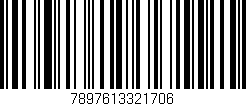 Código de barras (EAN, GTIN, SKU, ISBN): '7897613321706'